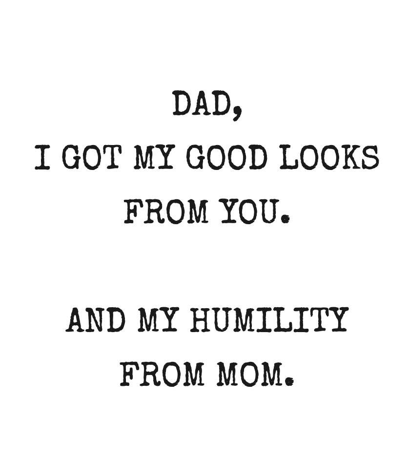 Good Looks From You